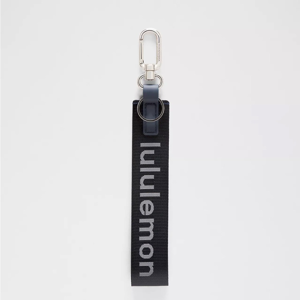 Lululemon Never Lost Keychain- True Navy/White